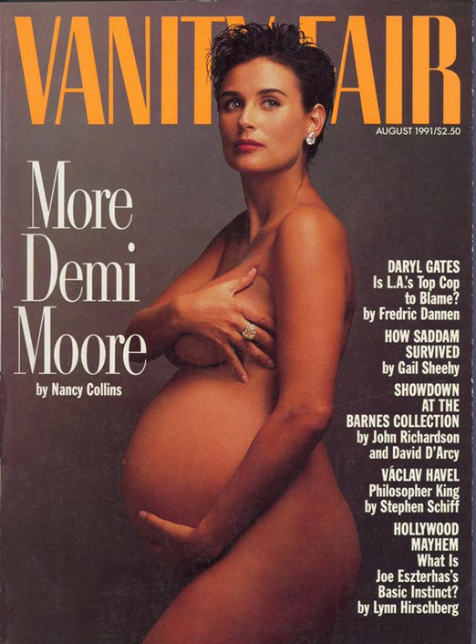 Une Vanity Fair Demi Moore